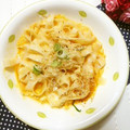 メルティローズ's cooksnap of when they made たまごかけ風和風パスタ.