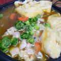 yukanosuke's cooksnap of when they made 白だしで ヘルシー カレー鍋.