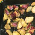 kinkinsan's cooksnap of when they made グリラーで　揚げない大学芋.