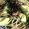 らたらん's cooksnap of when they made アボカド納豆パスタ～10分で簡単♪.