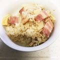 ちーかよ's cooksnap of when they made たけのことベーコンの炊き込みご飯.