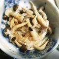 ayakaL7's cooksnap of when they made ☆超ヘルシーしめじ大根おろしのポン酢がけ.