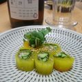 ダイナマイト漆黒's cooksnap of when they made 酒の肴のお新香巻き.