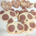 satounami's cooksnap of when they made パンダのアイスボックスクッキー(ó㉨ò).