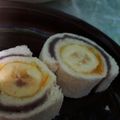 ソラノカナタ's cooksnap of when they made ♡バナナジャム餡ロールサンド♡.
