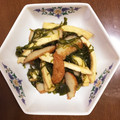クックBGSBIF☆'s cooksnap of when they made さつま揚げと☆きりこんぶの煮炒め.