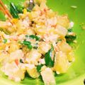 みかりんさん。's cooksnap of when they made お弁当にレンジで簡単☺サケポテサラダ.