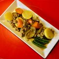 ブランディ's cooksnap of when they made ひき肉のカレー肉じゃが☆.