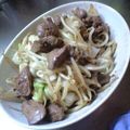 ぽこせん's cooksnap of when they made レバニラモヤシ炒め.