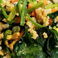 まめち☆'s cooksnap of when they made ほうれん草のにんにく卵炒め.