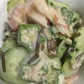 かん☆かり's cooksnap of when they made 火を使わず♪オクラのマヨぽん和え.