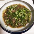 地産地消コスパ好き's cooksnap of when they made 胡麻はまち ミョウガとおネギで。.
