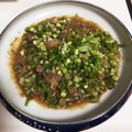 地産地消コスパ好き's cooksnap of when they made 胡麻はまち ミョウガとおネギで。.