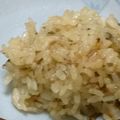chou*'s cooksnap of when they made こしあぶらのおこわ　炊飯器で簡単！！.