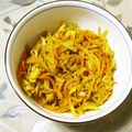 ふれんでぃあ's cooksnap of when they made 切干大根と鶏皮のカレー炒め.