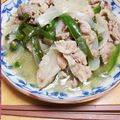 eユキさん's cooksnap of when they made 旨塩豚肉中華丼♪野菜消費＆冷凍で時短☆.