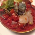 クックL0NEIS☆'s cooksnap of when they made ＊レンジで♫あさりと春野菜のトマト蒸し＊.