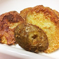 らて♪'s cooksnap of when they made 「揚げずに唐揚げ」で揚げずにじゃがいも☆.