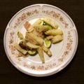 aromahop's cooksnap of when they made ベーコンと長芋とズッキーニのソテー.