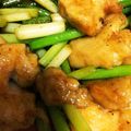 くろさんとみきさん's cooksnap of when they made ピリ辛！ご飯に！ささみとニンニクの芽炒め.