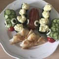 Yokchina's cooksnap of when they made 鯉のぼりロール.