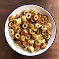 ささみチーズカツ's cooksnap of when they made エリンギとちくわのバター醬油炒め丼.