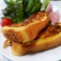 shiopapa's cooksnap of when they made 外カリ中ふわ 濃厚フレンチトースト.