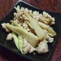 ロシアン's cooksnap of when they made たけのこ（姫たけ）のそぼろ煮.