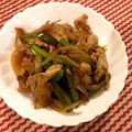 にわかえいたー's cooksnap of when they made さしみ醤油で作る肉野菜炒め.