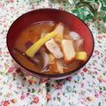 めみたん☆'s cooksnap of when they made Wさつま★甘めのお味噌汁.