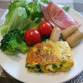 ☆momomama☆'s cooksnap of when they made 小ねぎたっぷり玉子焼き.