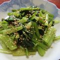 クックVOY1Q3☆'s cooksnap of when they made すぐ出来る！小松菜のナムル.