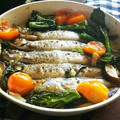 ふくまるよし's cooksnap of when they made キノコと子持ちししゃものアヒージョ.
