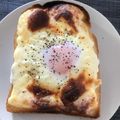 nzmcok's cooksnap of when they made ☆マヨエッグトースト☆.