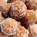 mallet's cooksnap of when they made トルコのお菓子☆にんじんのスノーボール.