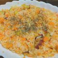 みそだ☻'s cooksnap of when they made お弁当に簡単★きれい☆にんじんご飯☆.