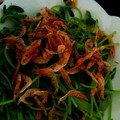 あくありろ's cooksnap of when they made 豆苗と桜エビの小鉢♡.