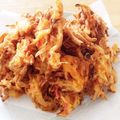 たろべえ2000's cooksnap of when they made 玉ねぎとひき肉のサクサク♪かき揚げ♡.