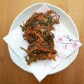 myukyeeena's cooksnap of when they made パリッ！モチッ！もずくの天ぷら♪.
