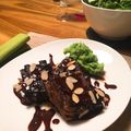 ayacci's cooksnap of when they made ラムチョップステーキ 赤ワインソース.