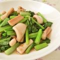 mmameco's cooksnap of when they made 簡単！小松菜とイカの中華旨煮.