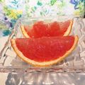 RFあすらん's cooksnap of when they made はなびし草のグレープフルーツ丸ごとゼリー.