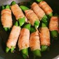クロネコマナト's cooksnap of when they made スナップえんどうの照り焼き風中華肉巻き.