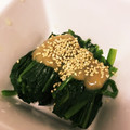 Nyaooomi's cooksnap of when they made ほうれん草の味噌ごま和え♪10分で簡単♪.