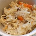 クック1S0J7X☆'s cooksnap of when they made 炊き込みご飯.