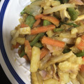 viekaie's cooksnap of when they made ジャガイモのカレー炒め.