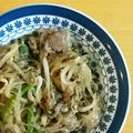 シナモシナモ's cooksnap of when they made プルコギビーフのチャプチェ.