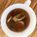 ちろ♡'s cooksnap of when they made 簡単♪鶏ささみとパプリカ きのこのスープ.