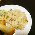 miruruk's cooksnap of when they made フライパンで簡単☆ご飯で作る♪えびピラフ.