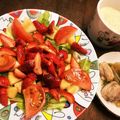 rixkaorix's cooksnap of when they made りんごといちごのバルサミコサラダ.